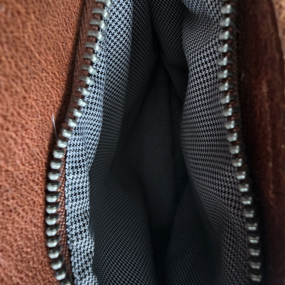 Spikes And Sparrow Brown Leather Backpack Excellent - Picture 9 of 11